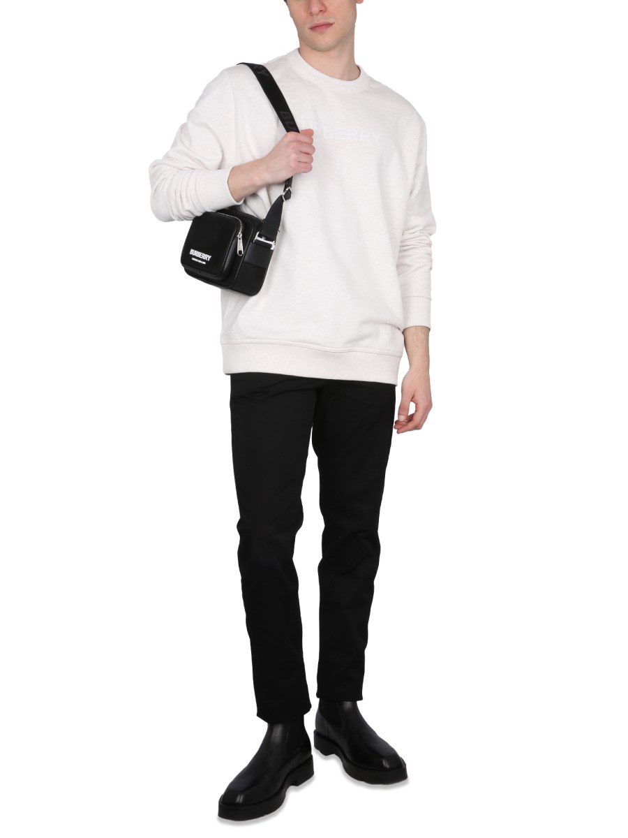 BURBERRY FELPA CON LOGO