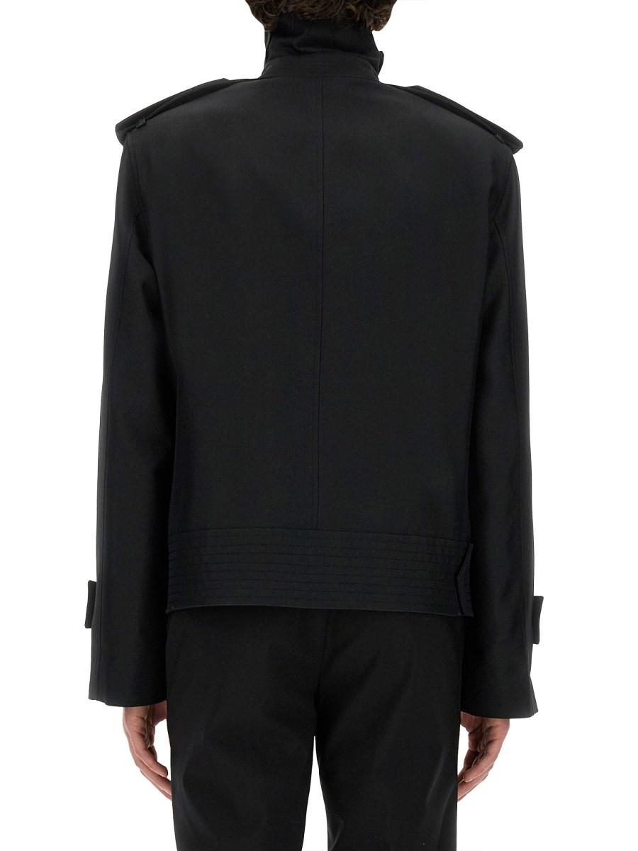 BURBERRY GIACCA TRENCH IN MISTO SETA