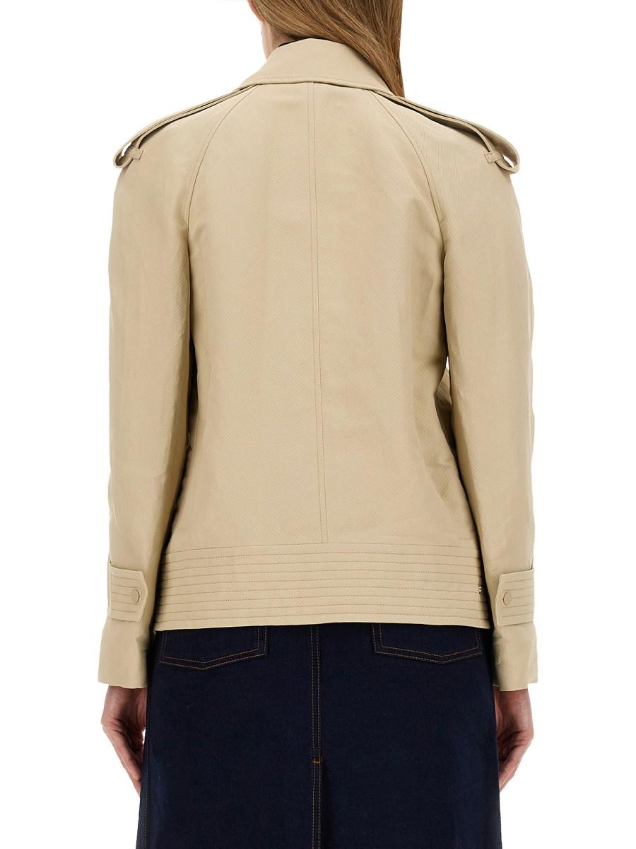 BURBERRY GIACCA TRENCH IN TELA