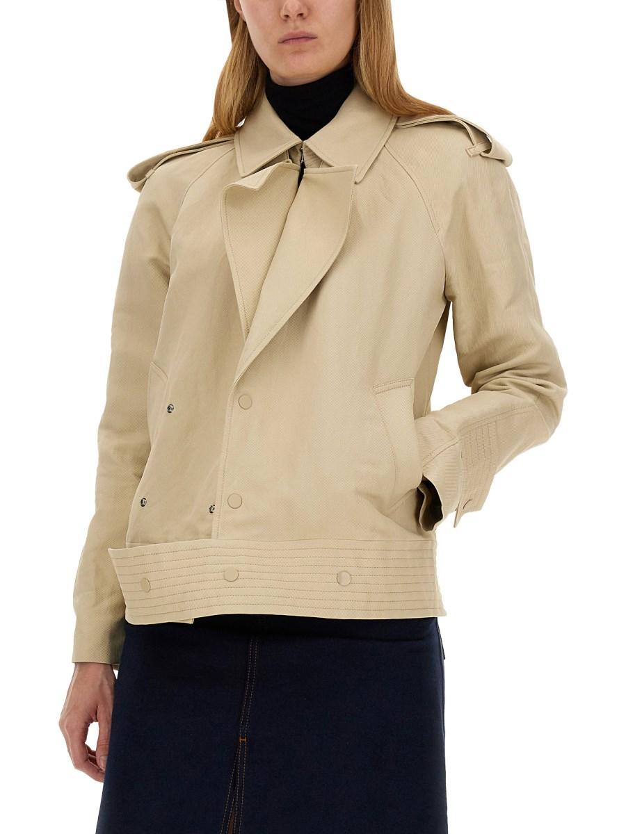 BURBERRY GIACCA TRENCH IN TELA