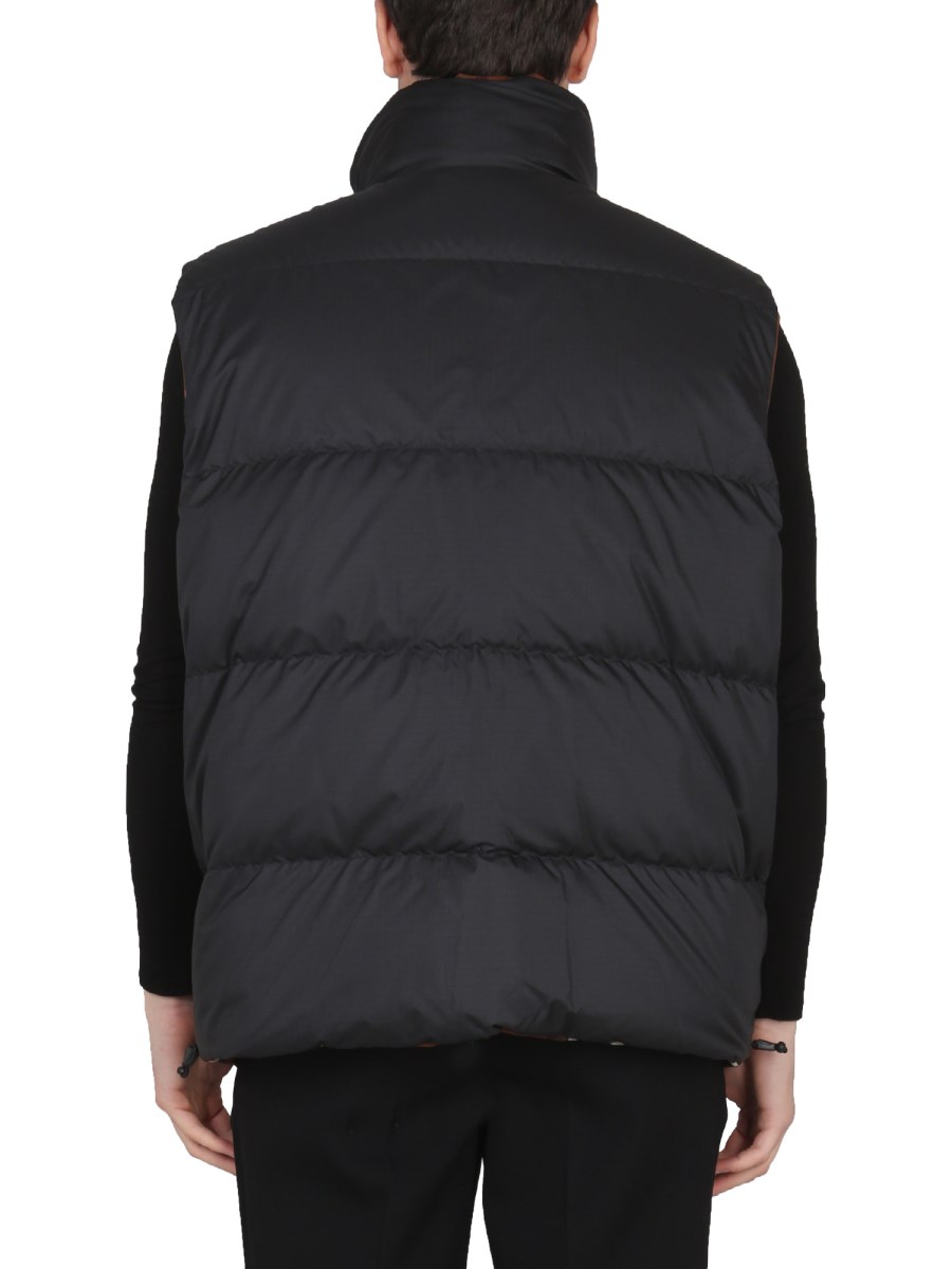 BURBERRY GILET REVERSIBILE IN TESSUTO TECNICO