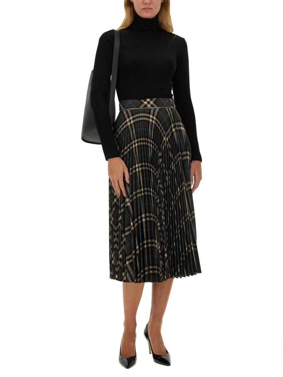 BURBERRY GONNA A QUADRI