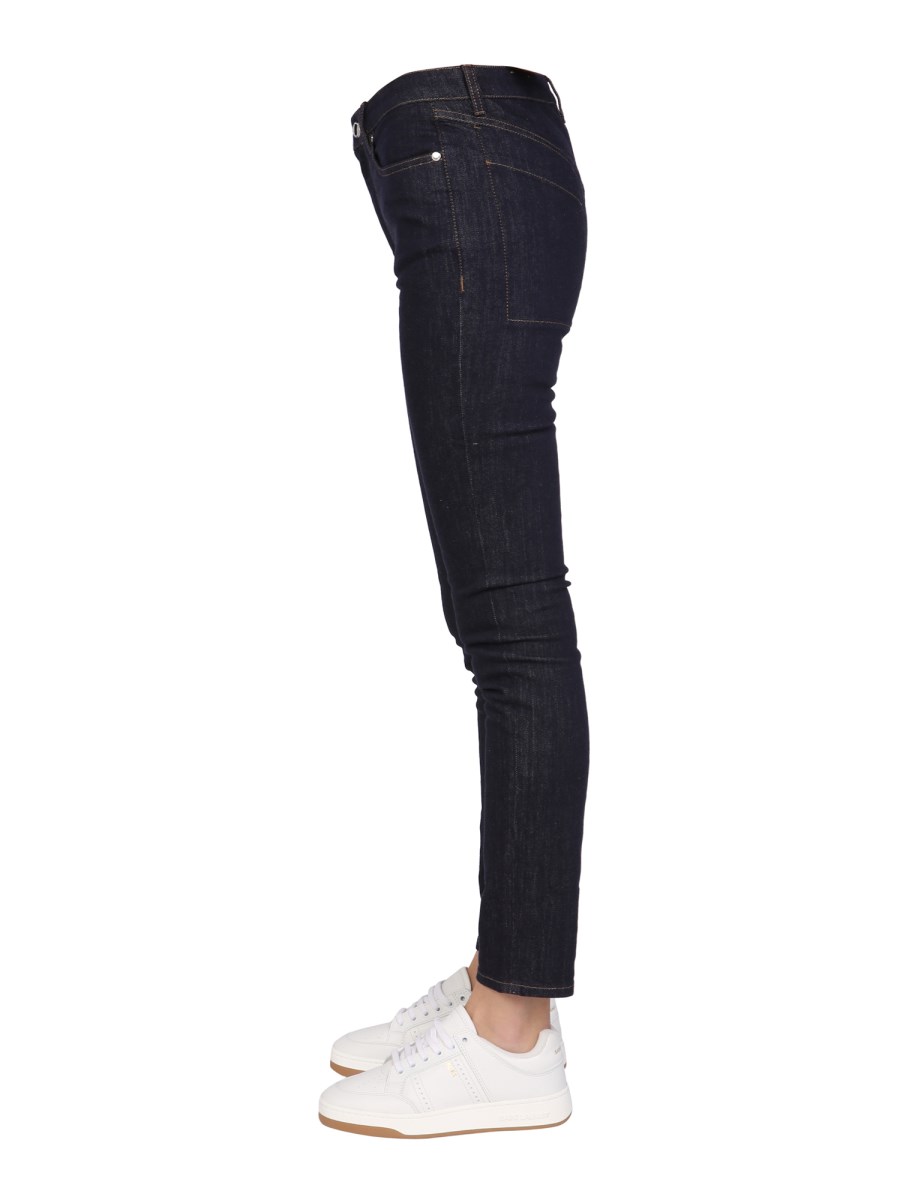 BURBERRY JEANS STRETCH FIT IN DENIM DI COTONE