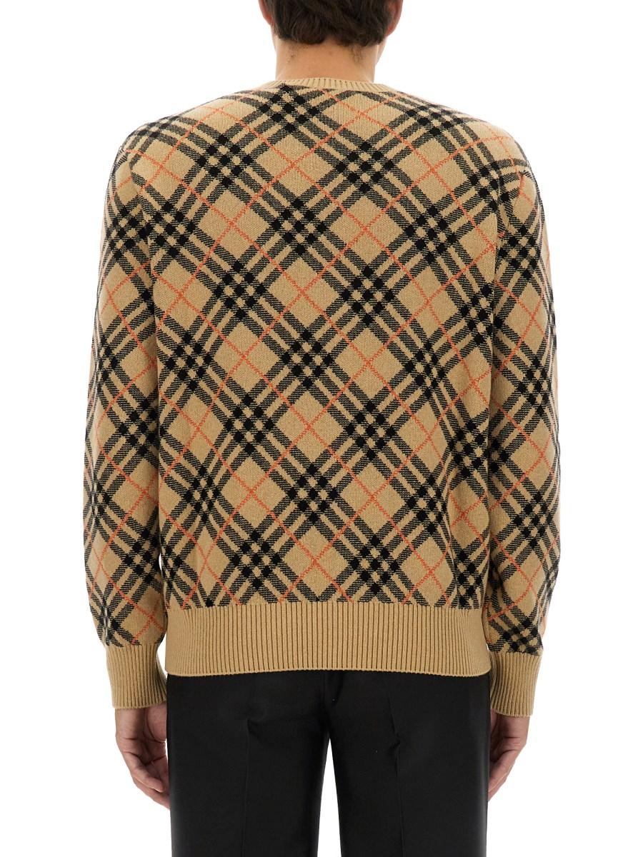 BURBERRY MAGLIA IN CASHMERE CHECK