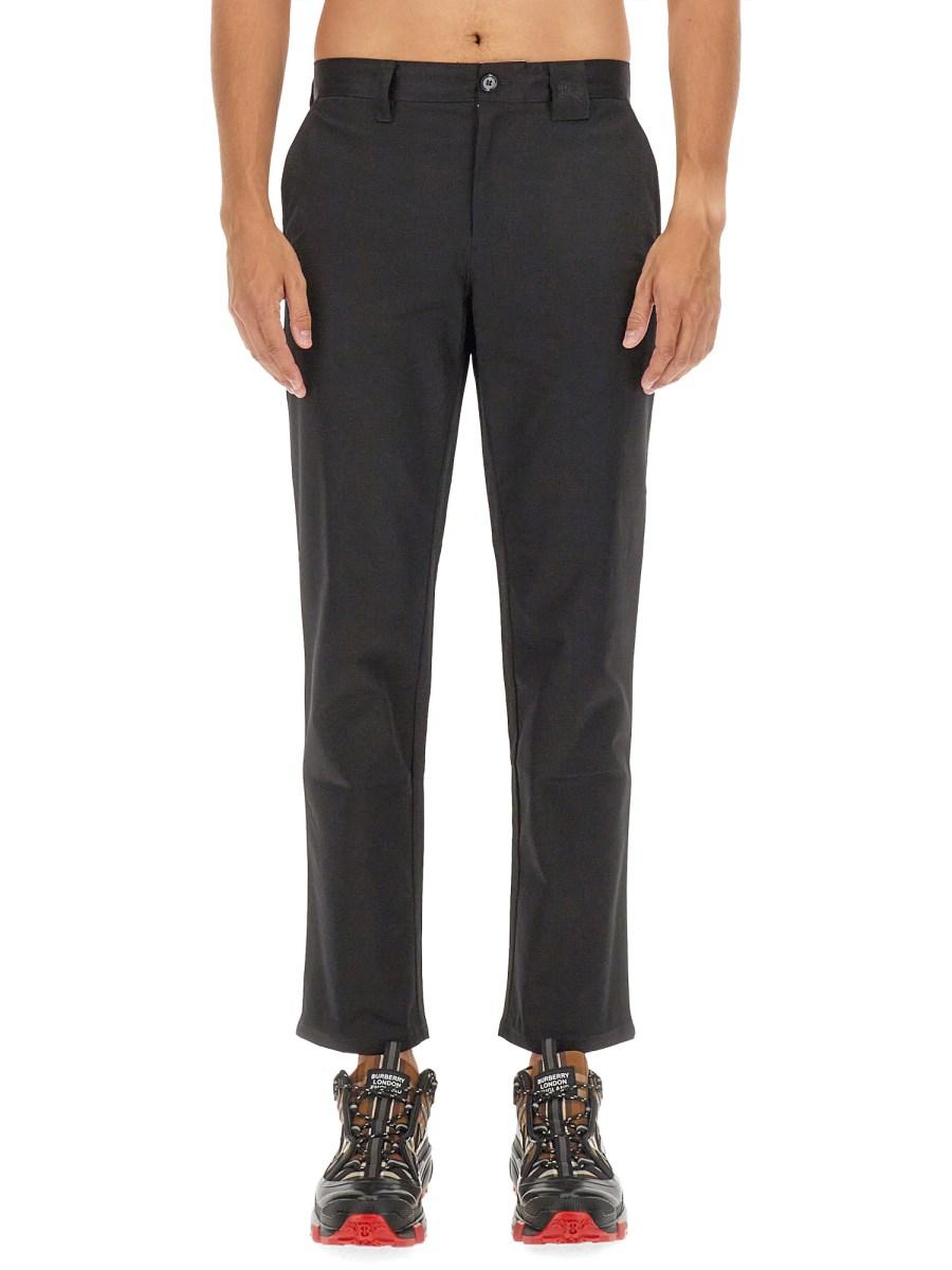 BURBERRY PANTALONE CARGO IN COTONE