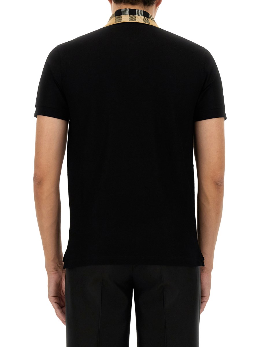 BURBERRY POLO IN COTONE