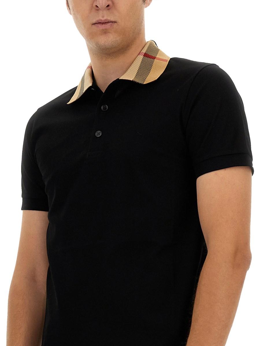 BURBERRY POLO IN COTONE