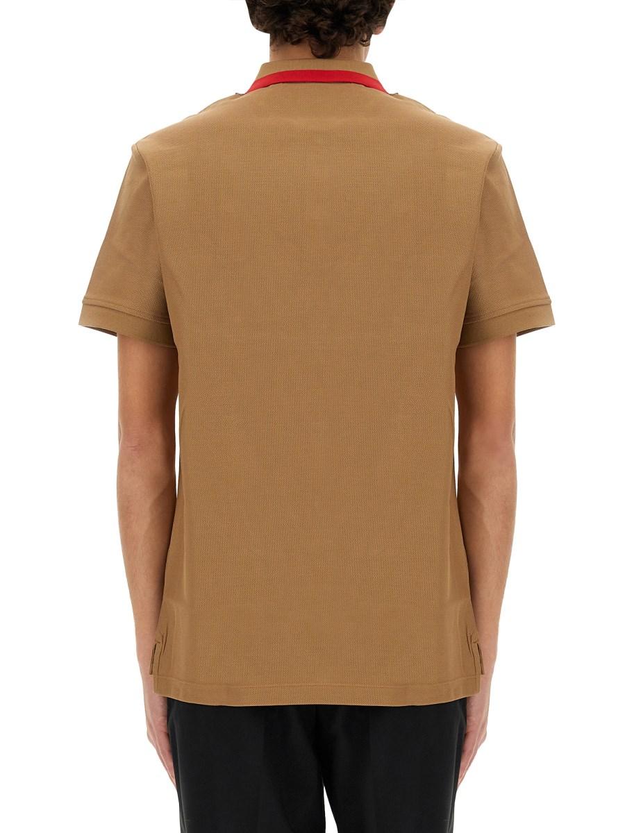 BURBERRY POLO IN COTONE