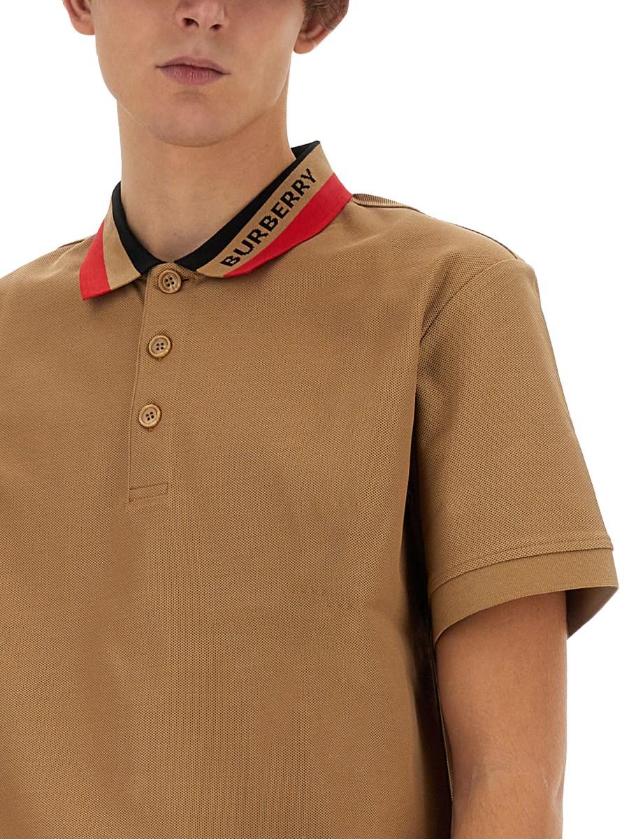 BURBERRY POLO IN COTONE