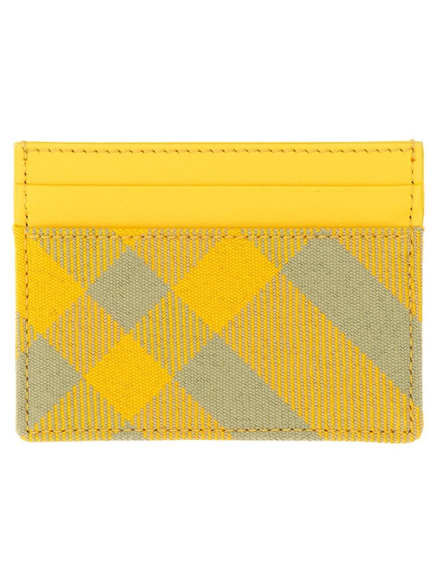 BURBERRY PORTACARTE DI CREDITO CHECK