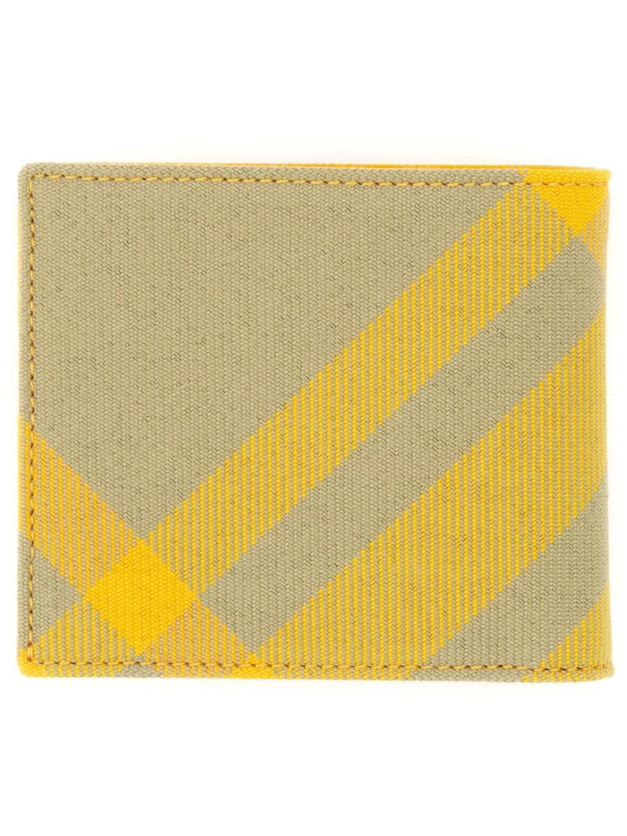 BURBERRY PORTAFOGLIO BIFOLD CHECK