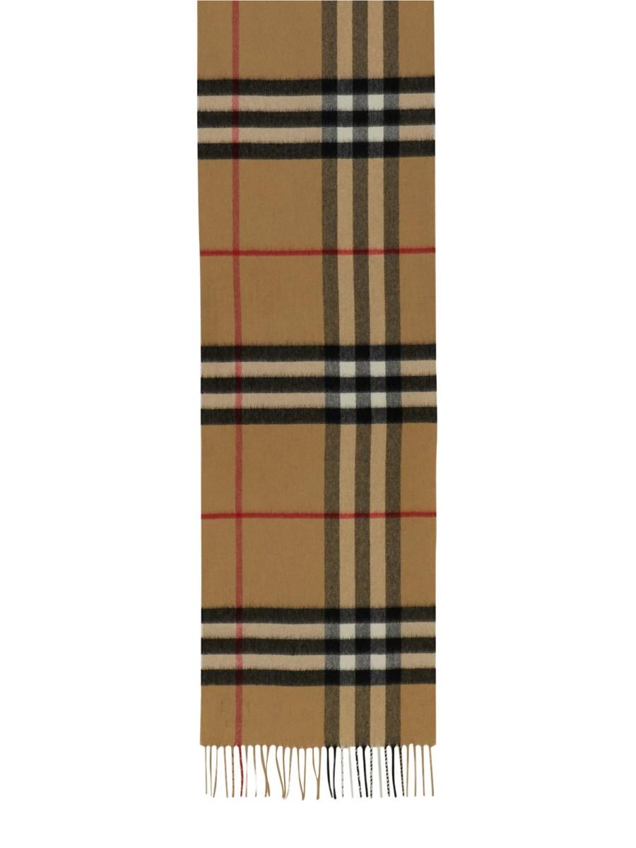 BURBERRY SCIARPA IN CASHMERE CHECK