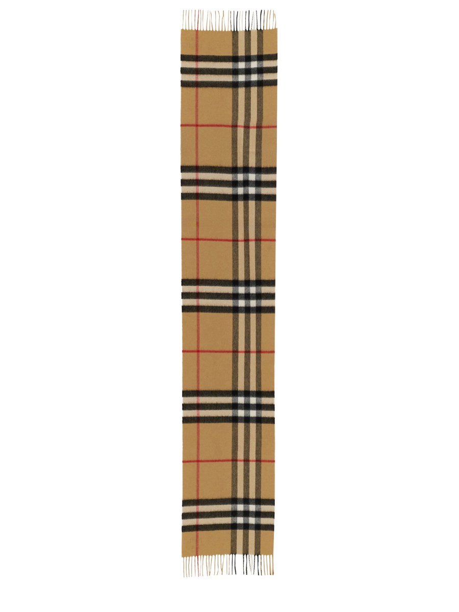 BURBERRY SCIARPA IN CASHMERE CHECK