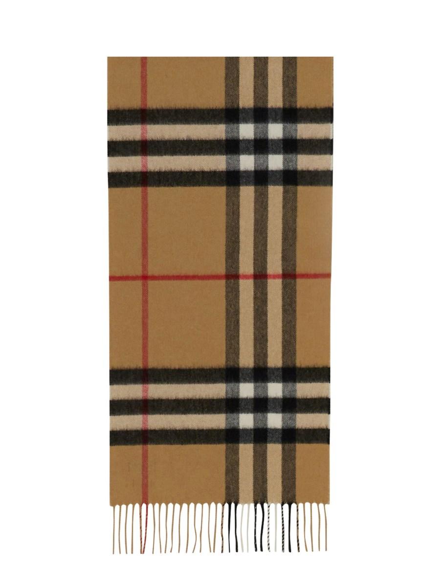 BURBERRY SCIARPA IN CASHMERE CHECK