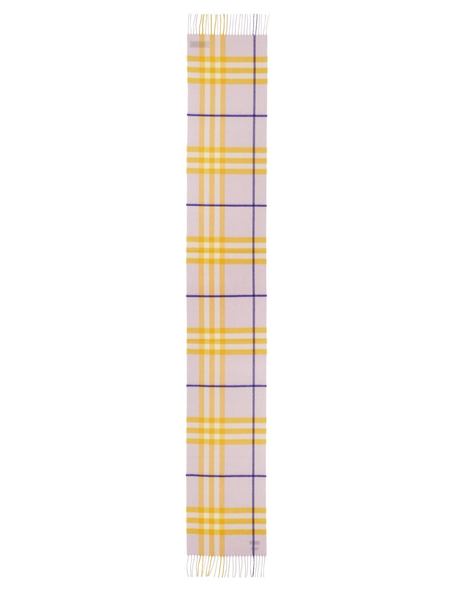 BURBERRY SCIARPA IN CASHMERE CHECK