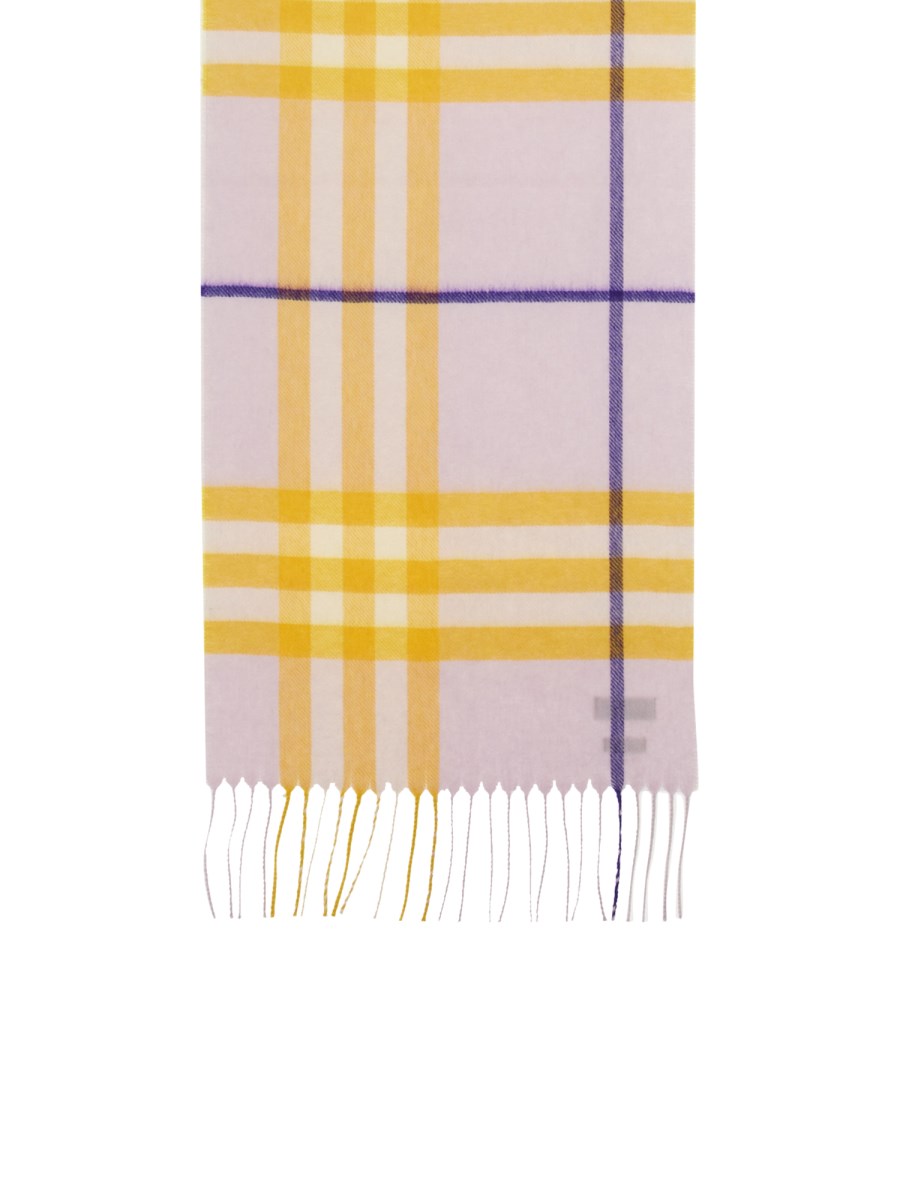 BURBERRY SCIARPA IN CASHMERE CHECK