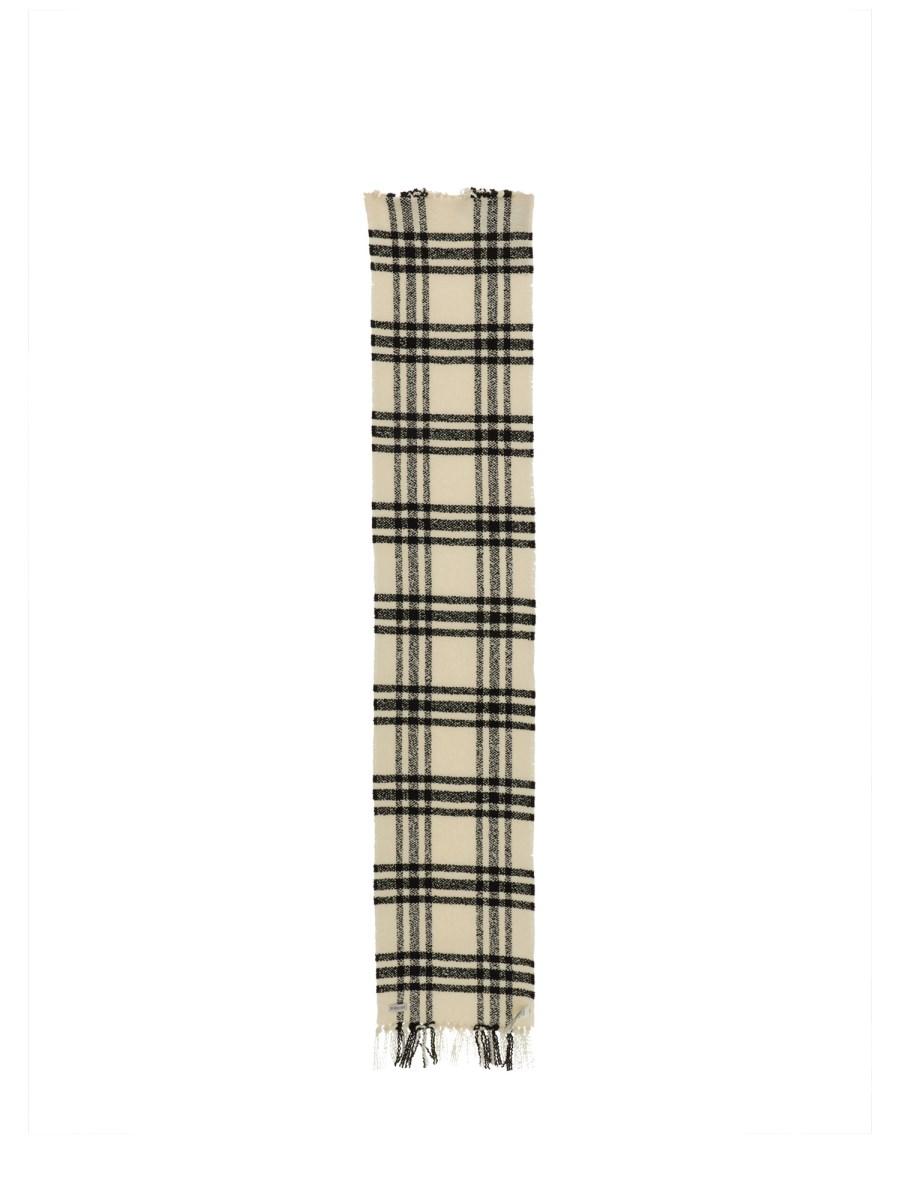 BURBERRY SCIARPA IN LANA CHECK