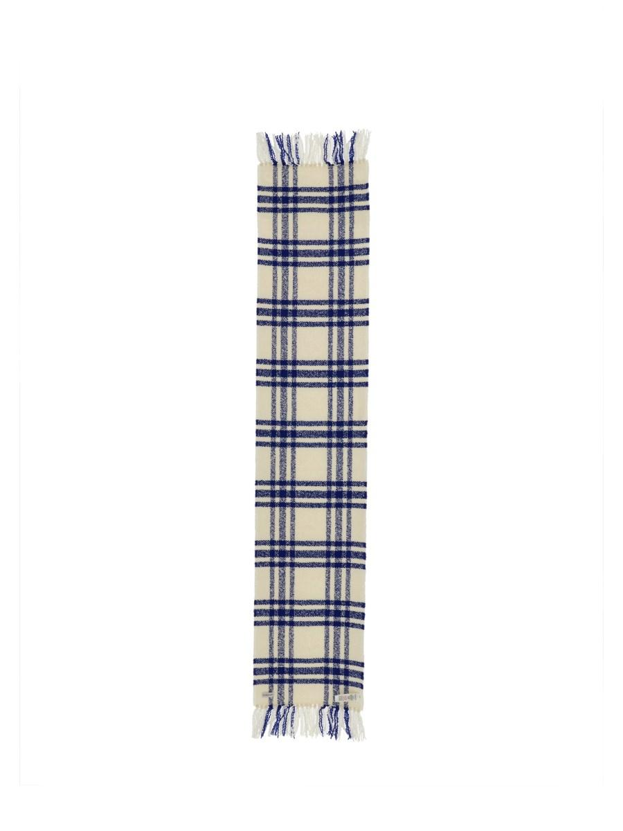 BURBERRY SCIARPA IN LANA CHECK