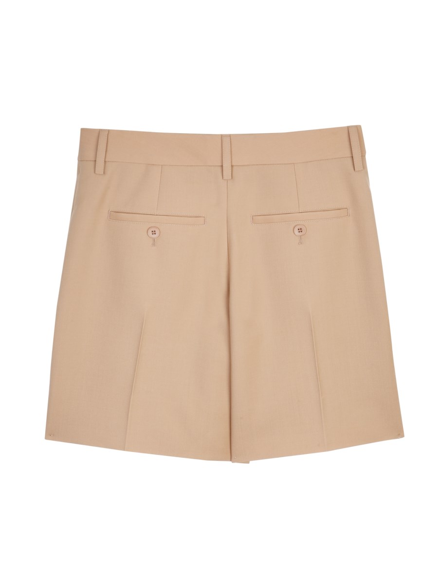 BURBERRY SHORTS IN COTONE CON PINCES