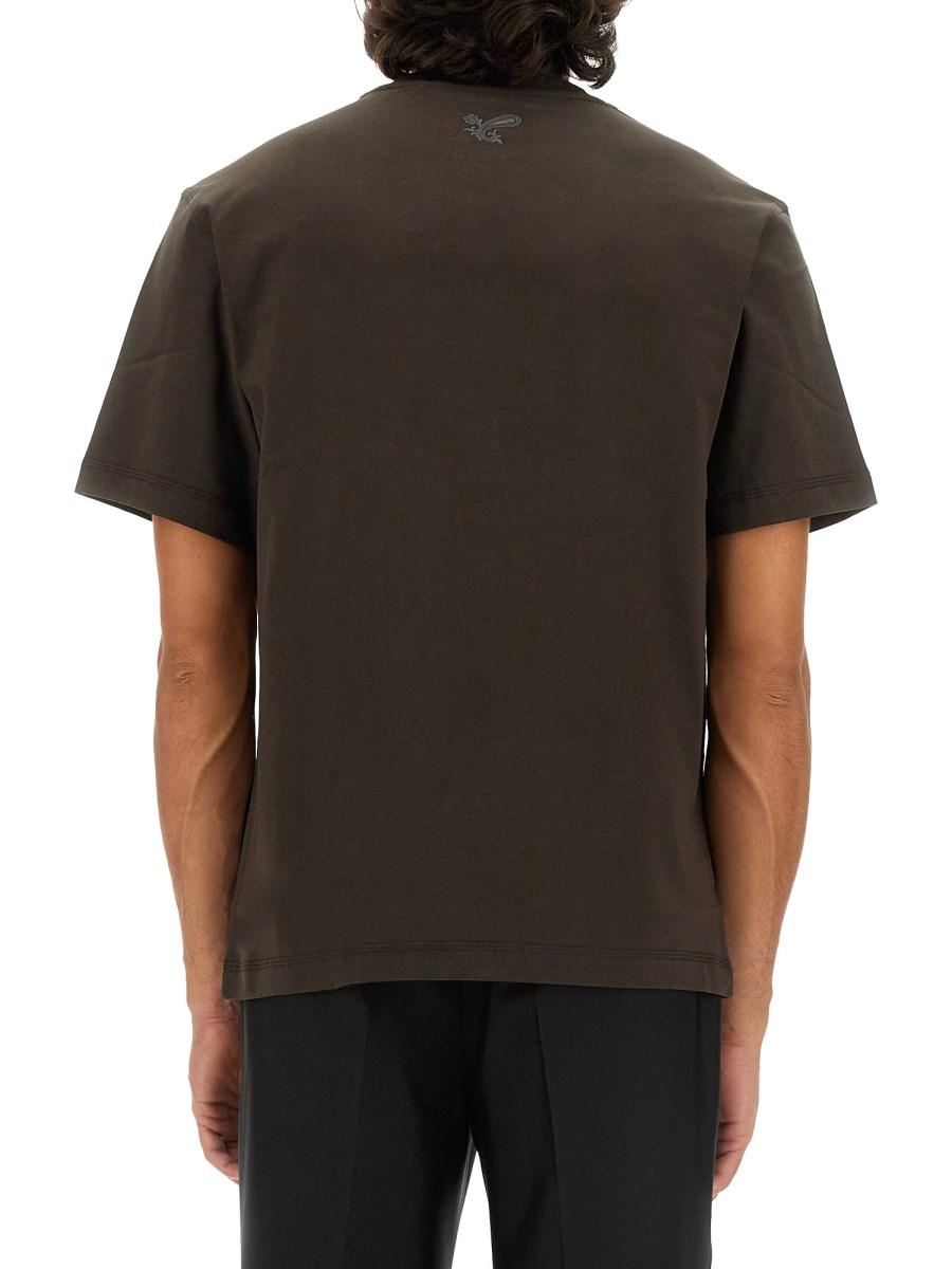BURBERRY T-SHIRT IN JERSEY DI COTONE CON LOGO