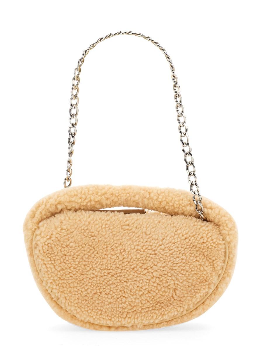 BY FAR BORSA BABY CUSH IN SHERLING