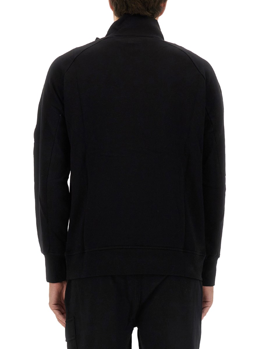 C.P. COMPANY FELPA IN COTONE CON LOGO