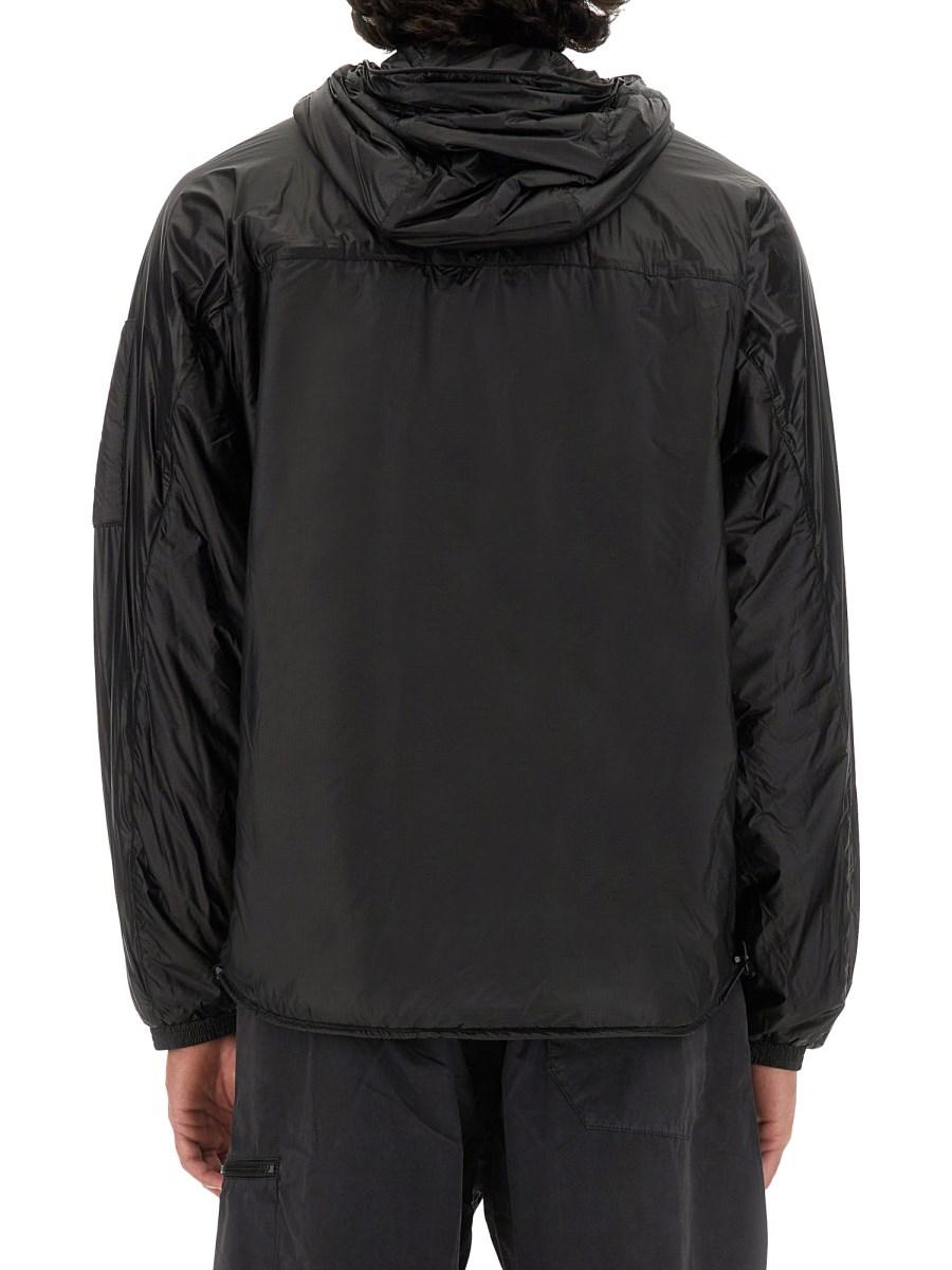 C.P. COMPANY GIACCA IN NYLON TRAPUNTATO CON LOGO