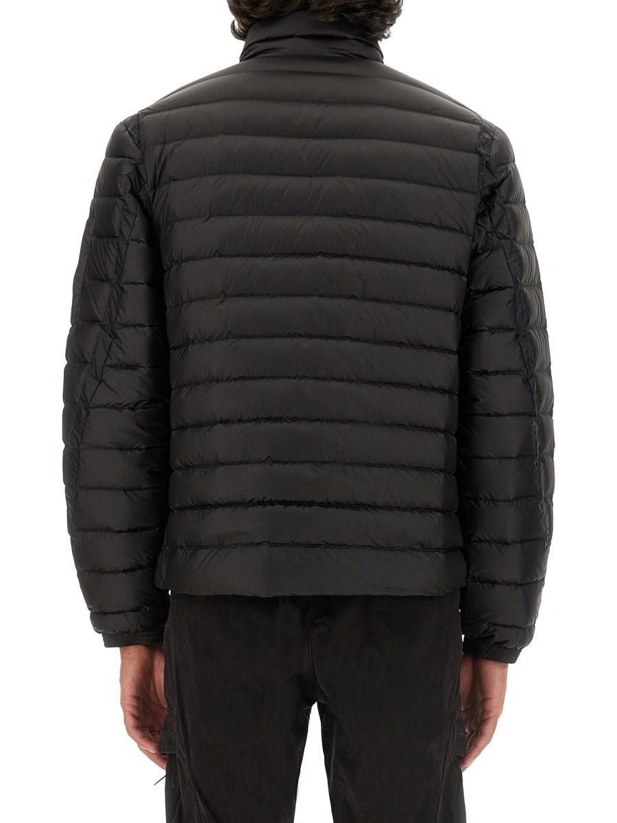 C.P. COMPANY GIACCA IN NYLON TRAPUNTATO CON LOGO
