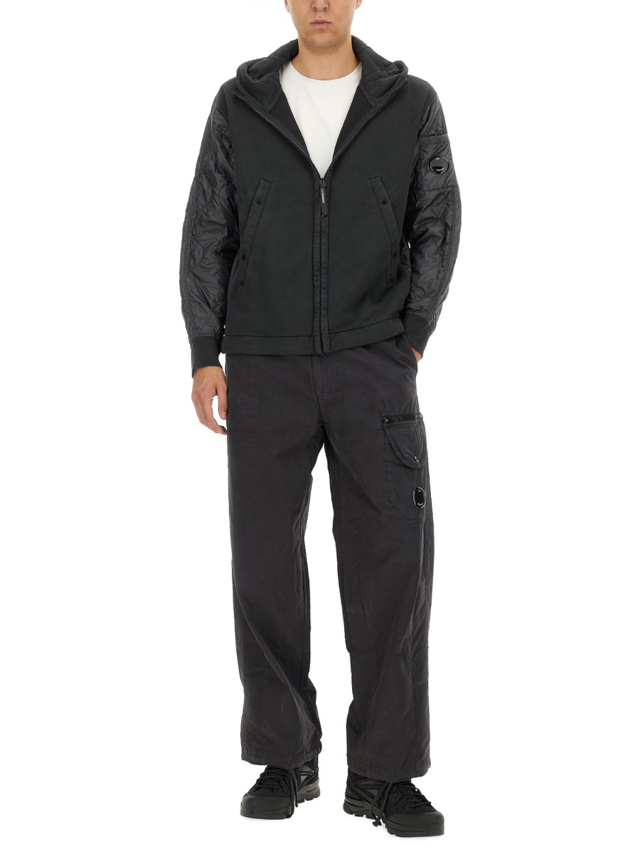 C.P. COMPANY GICCA IN COTONE CON LOGO