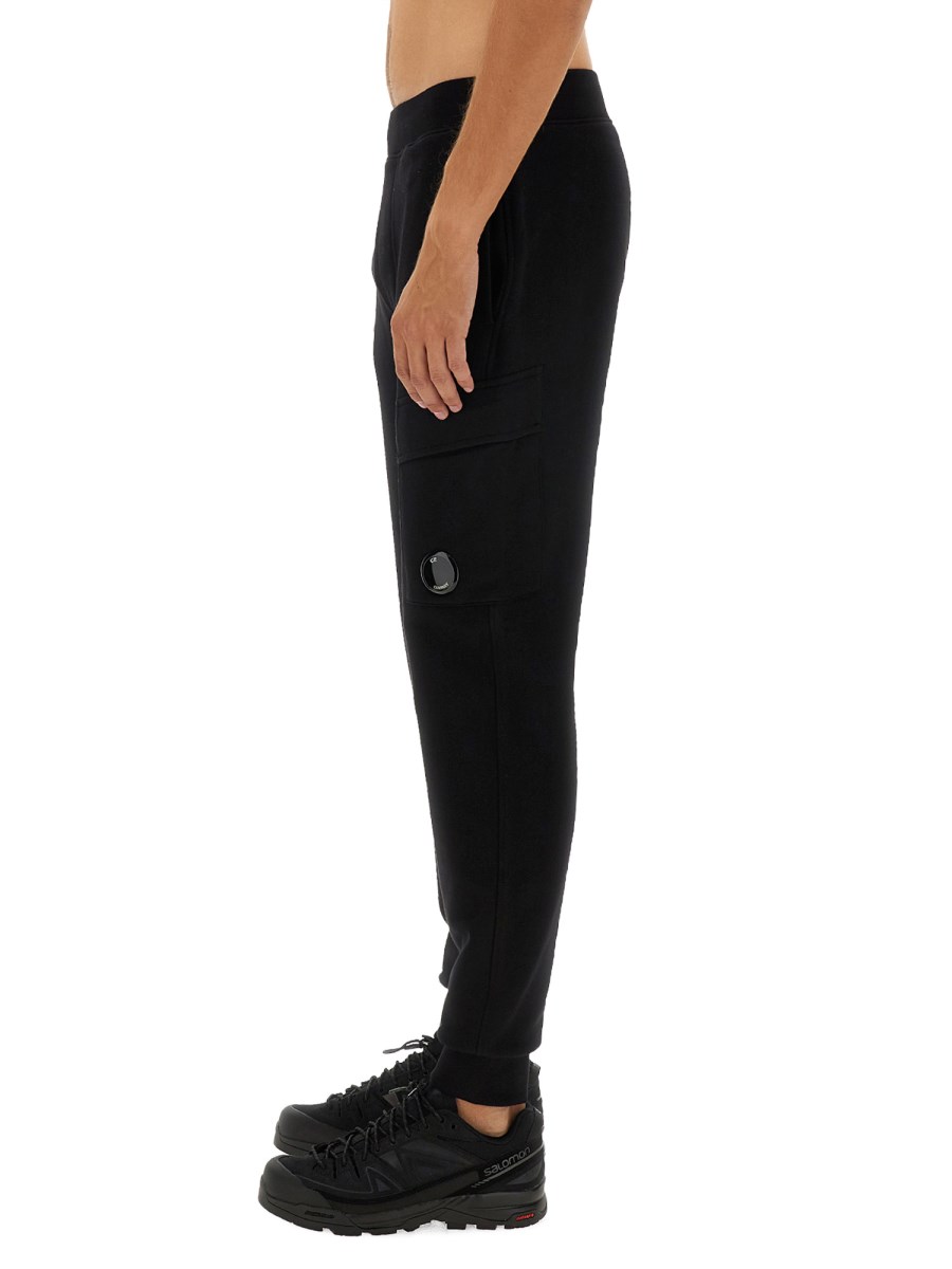 C.P. COMPANY PANTALONE JOGGING CON LOGO