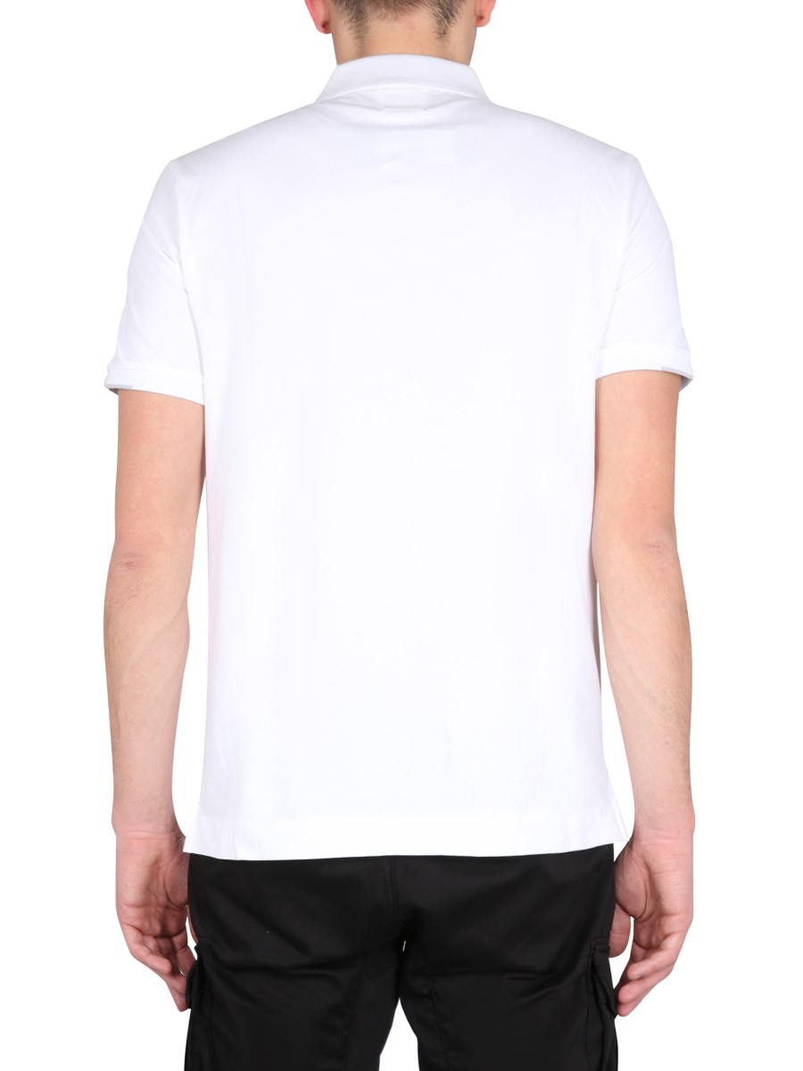 C.P. COMPANY POLO CON RICAMO LOGO