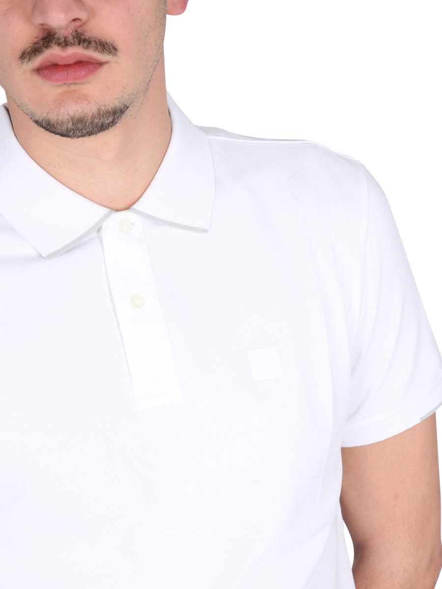 C.P. COMPANY POLO CON RICAMO LOGO