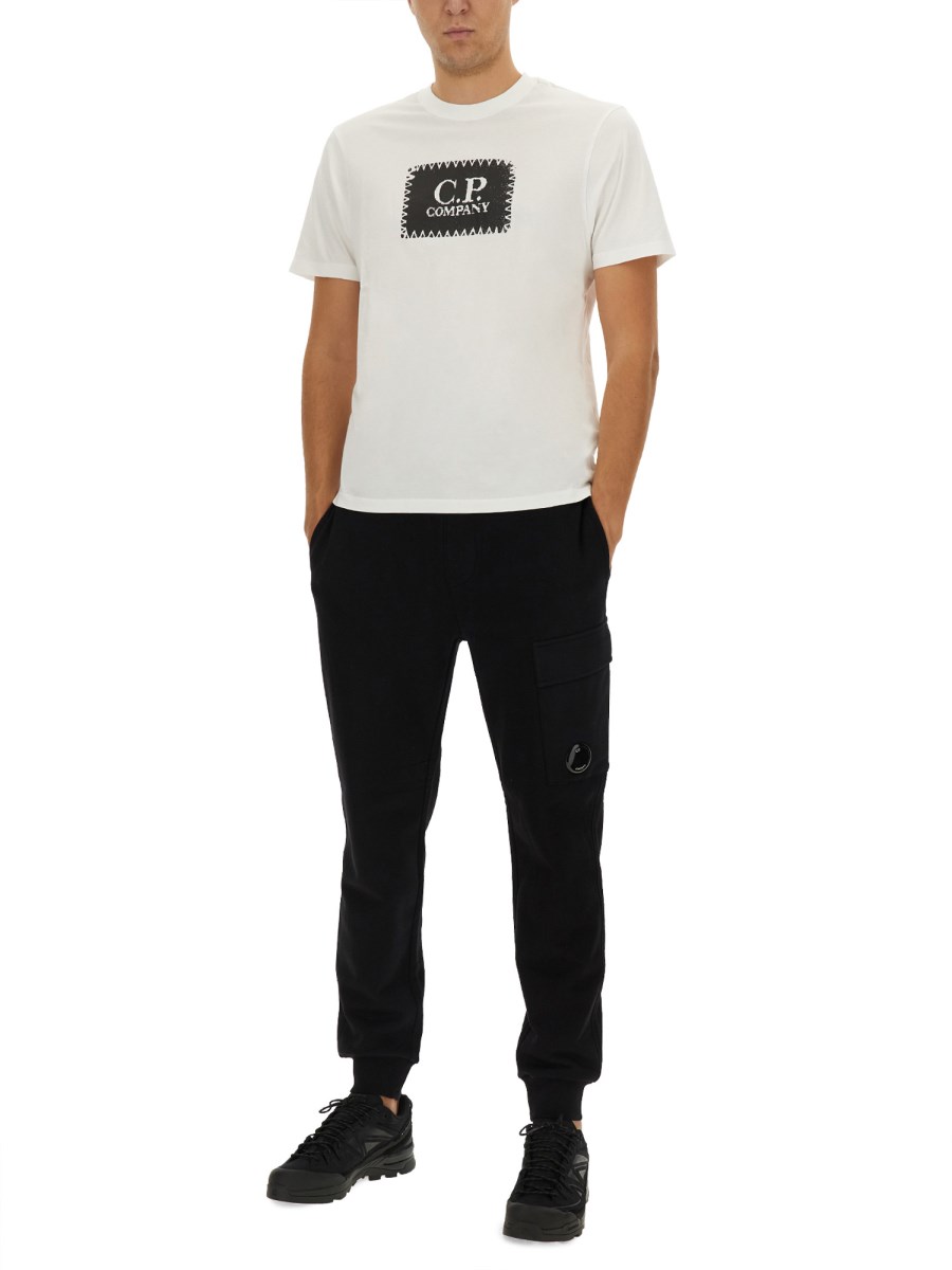 C.P. COMPANY T-SHIRT IN COTONE CON LOGO