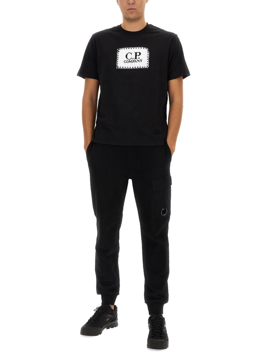 C.P. COMPANY T-SHIRT IN COTONE CON LOGO