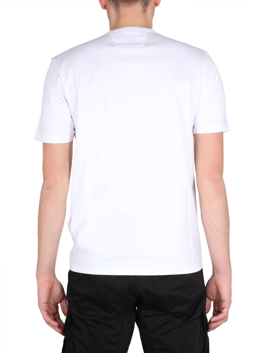 C.P. COMPANY T-SHIRT IN COTONE CON LOGO