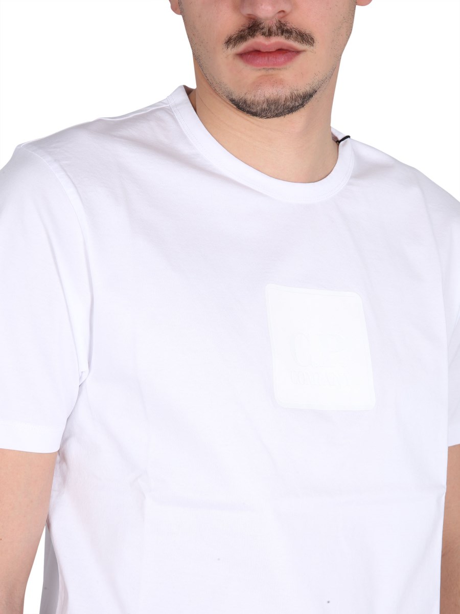 C.P. COMPANY T-SHIRT IN COTONE CON LOGO