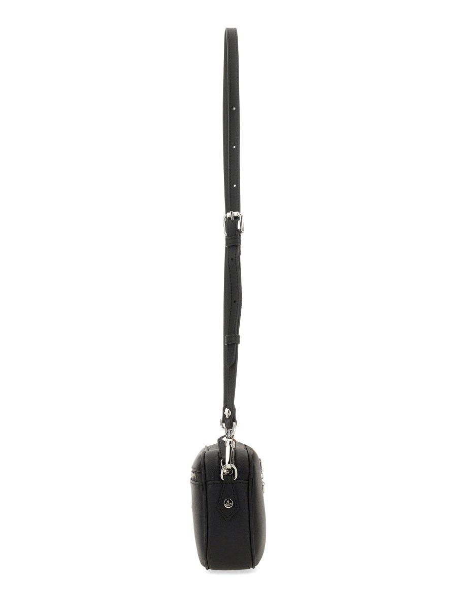 VIVIENNE WESTWOOD CAMERA BAG "ANNA" IN BIOGREEN SAFFIANO