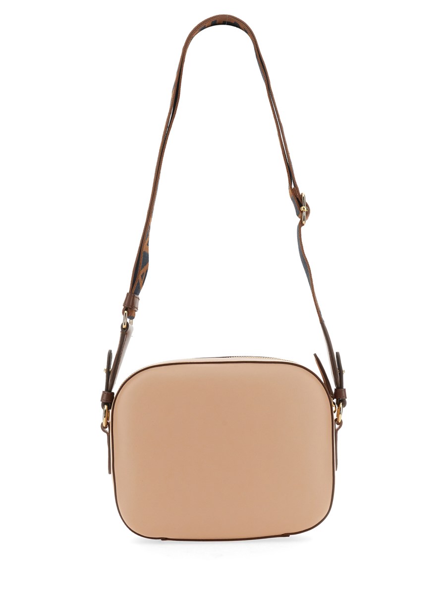 STELLA McCARTNEY CAMERA BAG MINI IN ALTER NAPPA CON LOGO