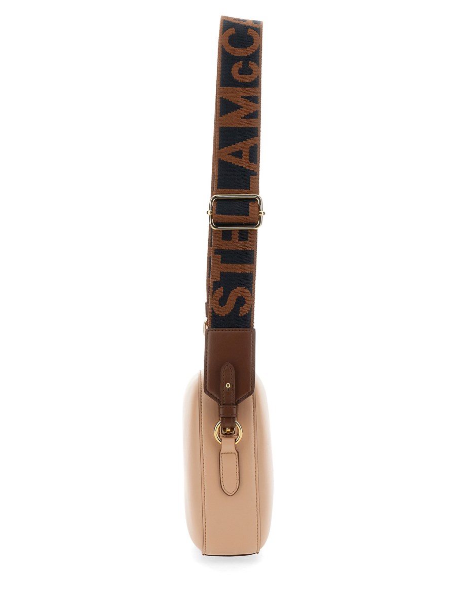STELLA McCARTNEY CAMERA BAG MINI IN ALTER NAPPA CON LOGO
