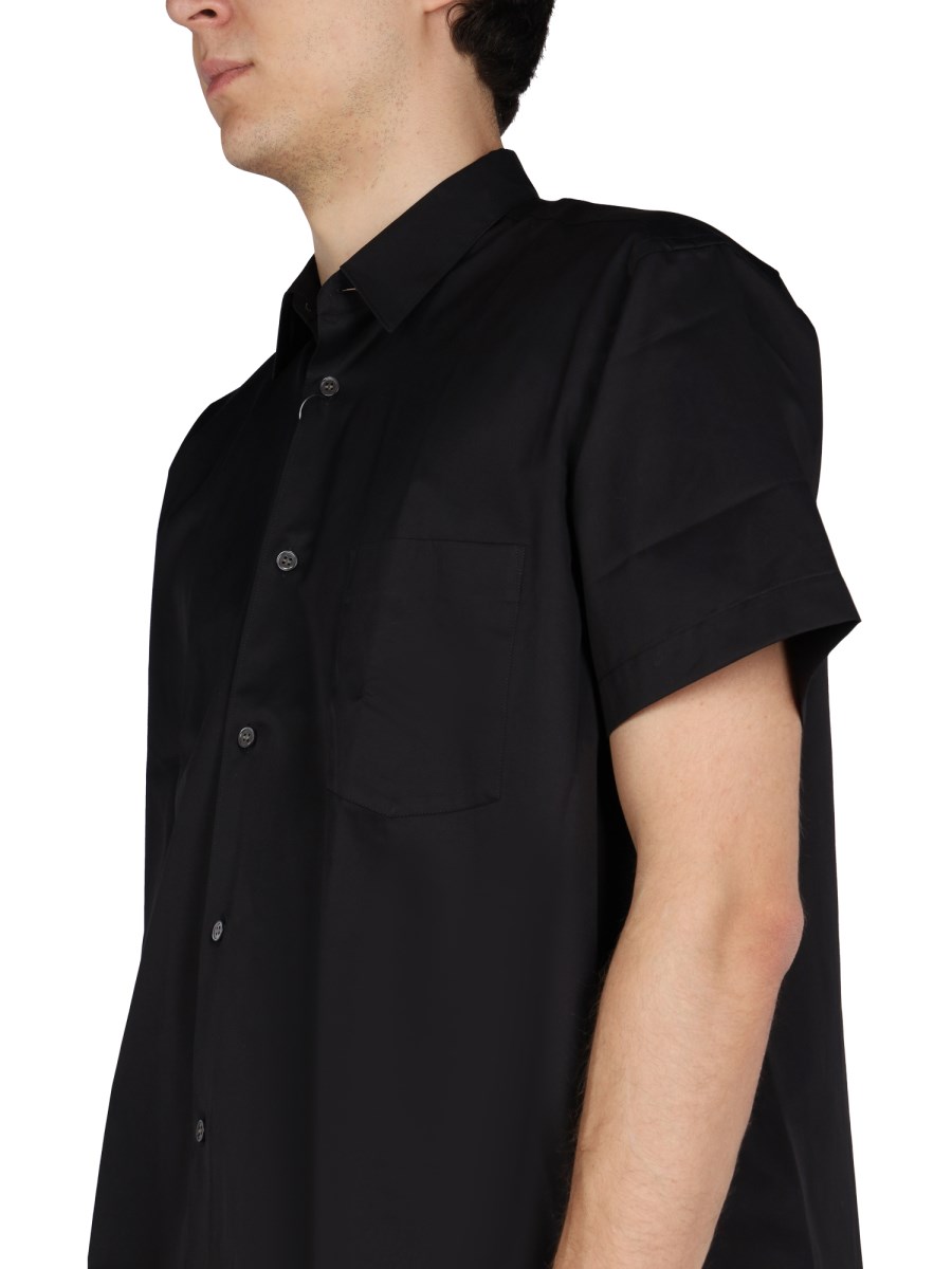 COMME DES GARCONS SHIRT CAMICIA CON TASCA IN COTONE