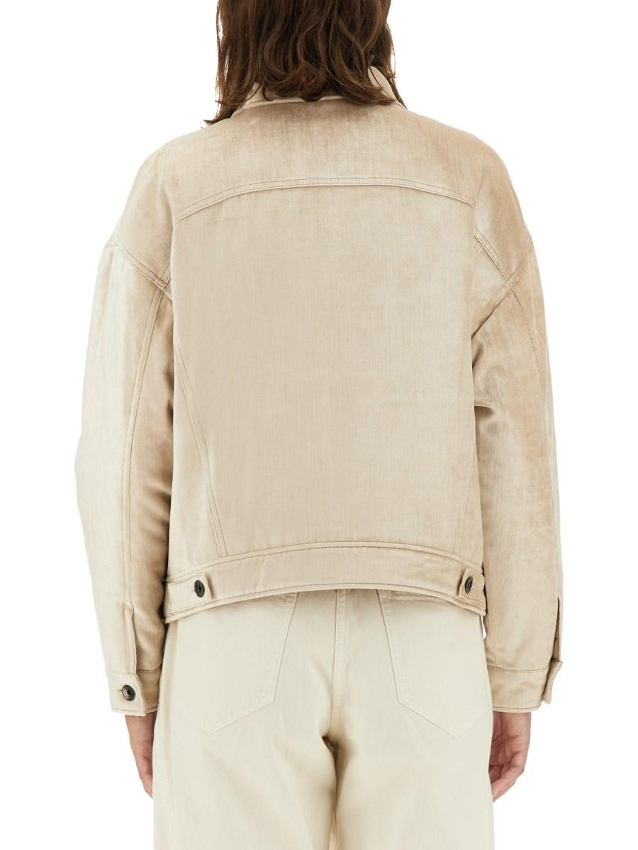 BRUNELLO CUCINELLI CAMICIA IMBOTTITA CON FINITURA PERLESCENTE