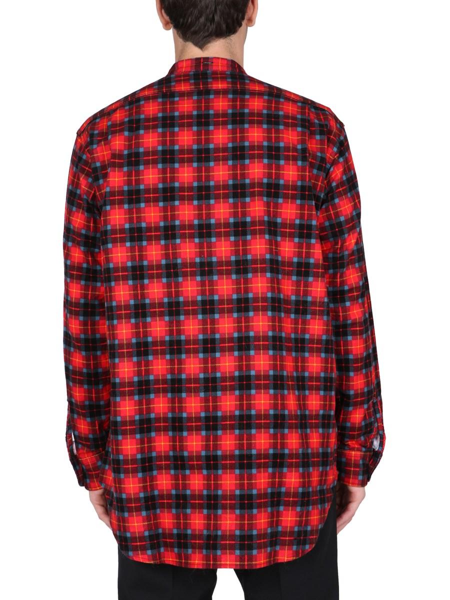 ENGINEERED GARMENTS CAMICIA IN COTONE CON MOTIVO TARTAN