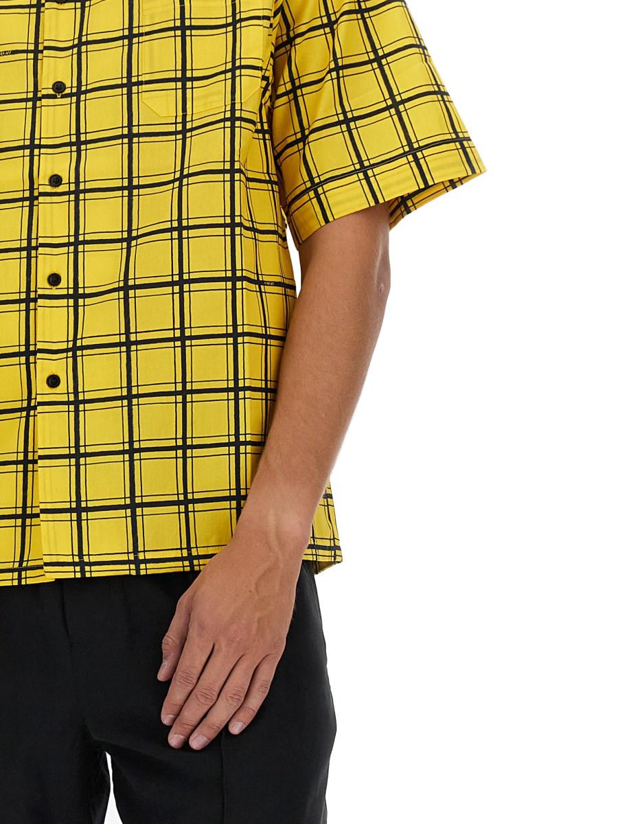 MARNI CAMICIA IN POPELINE DI COTONE CON STAMPA CHECK