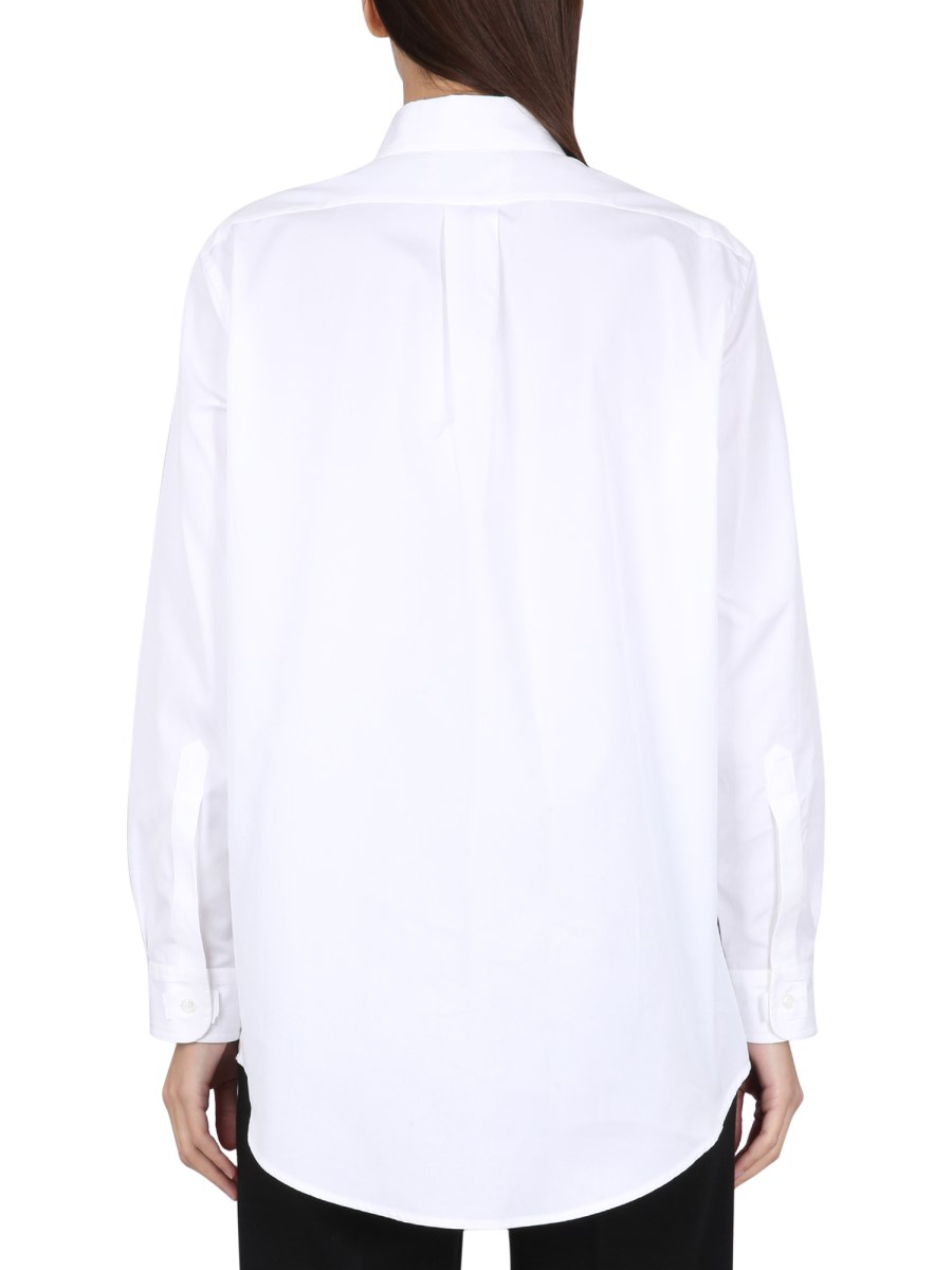 MAISON MARGIELA CAMICIA IN POPELINE DI COTONE ECOLOGICO