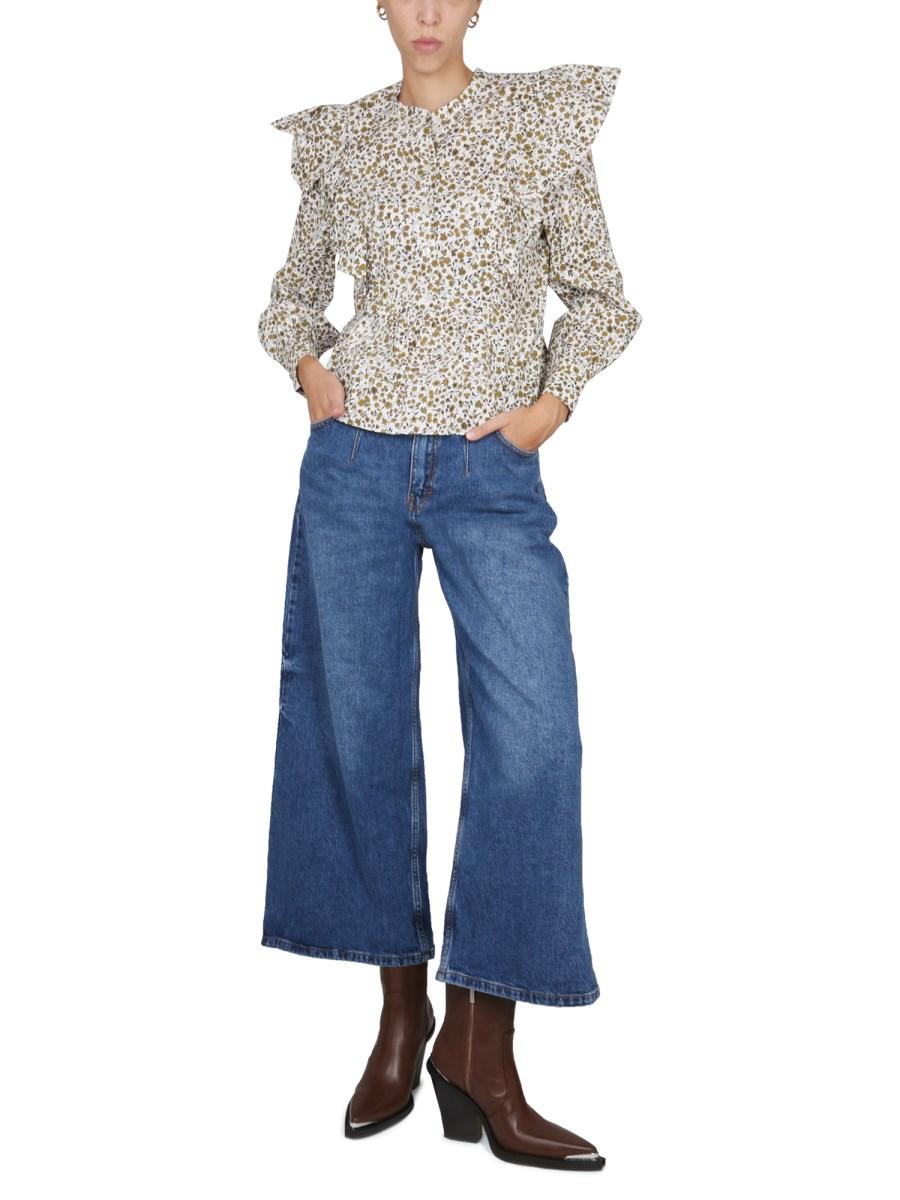 BAUM UND PFERDGARTEN CAMICIA "MAERON" CON STAMPA FLOREALE