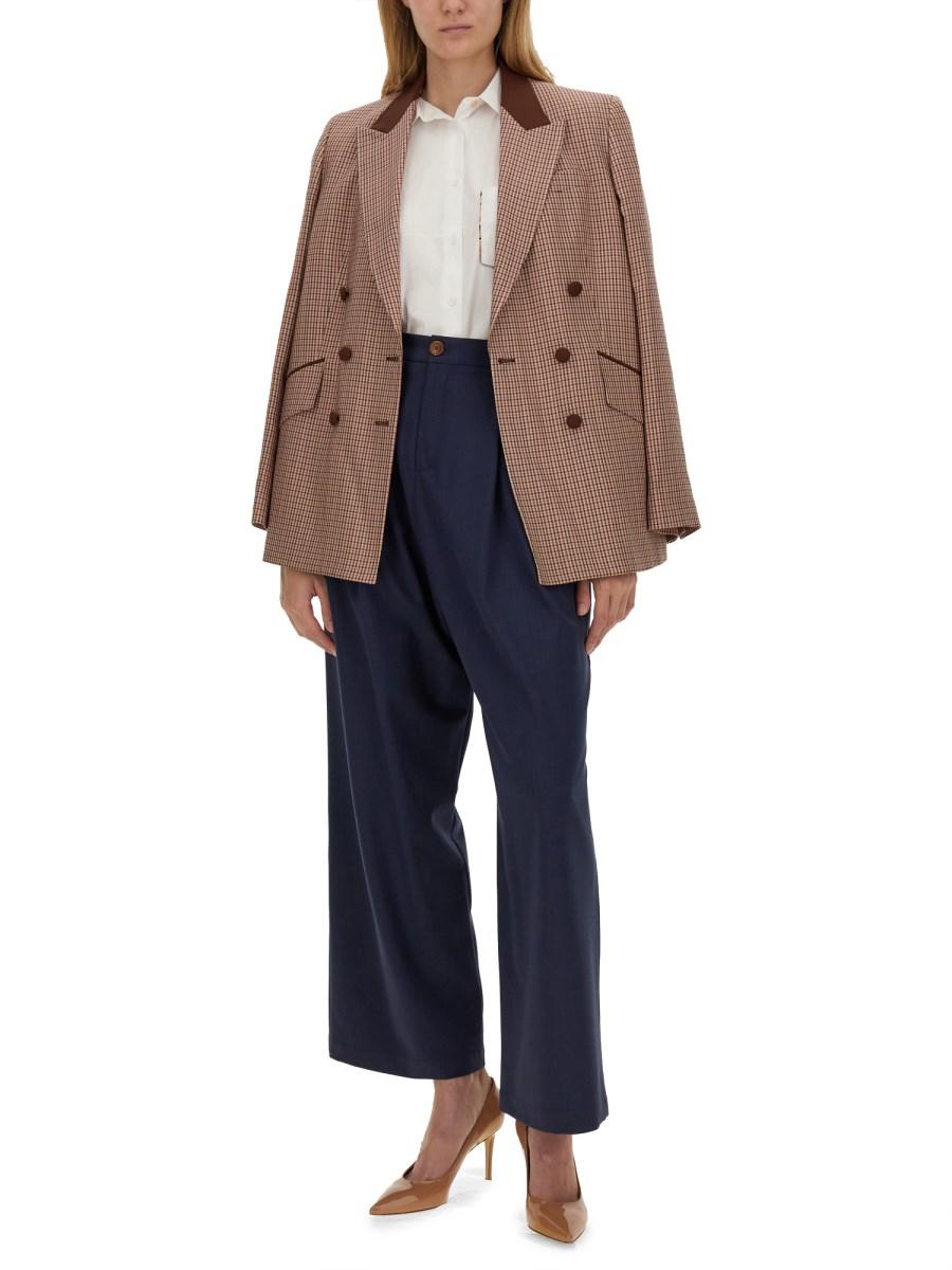 PS BY PAUL SMITH CAMICIA OVERSIZE FIT IN POPELINE DI COTONE