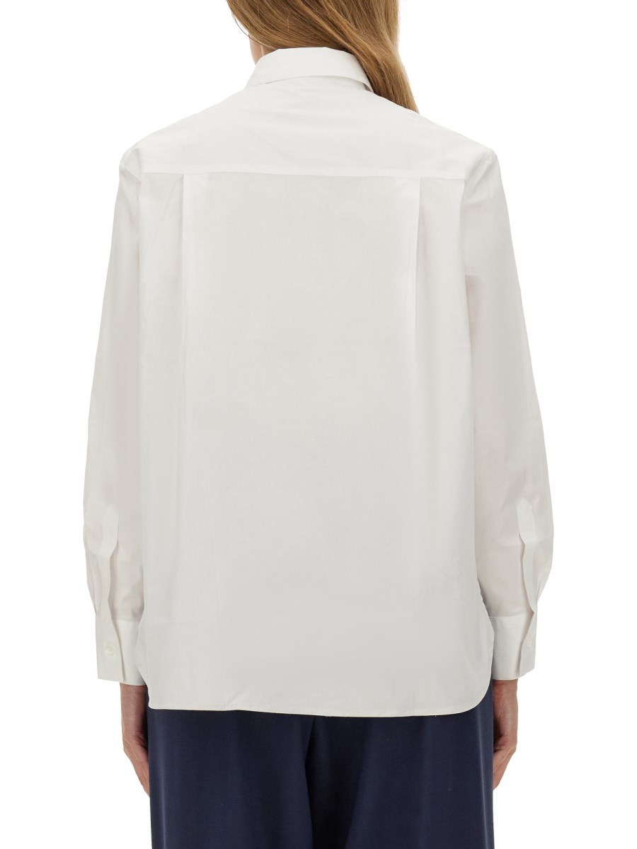 PS BY PAUL SMITH CAMICIA OVERSIZE FIT IN POPELINE DI COTONE