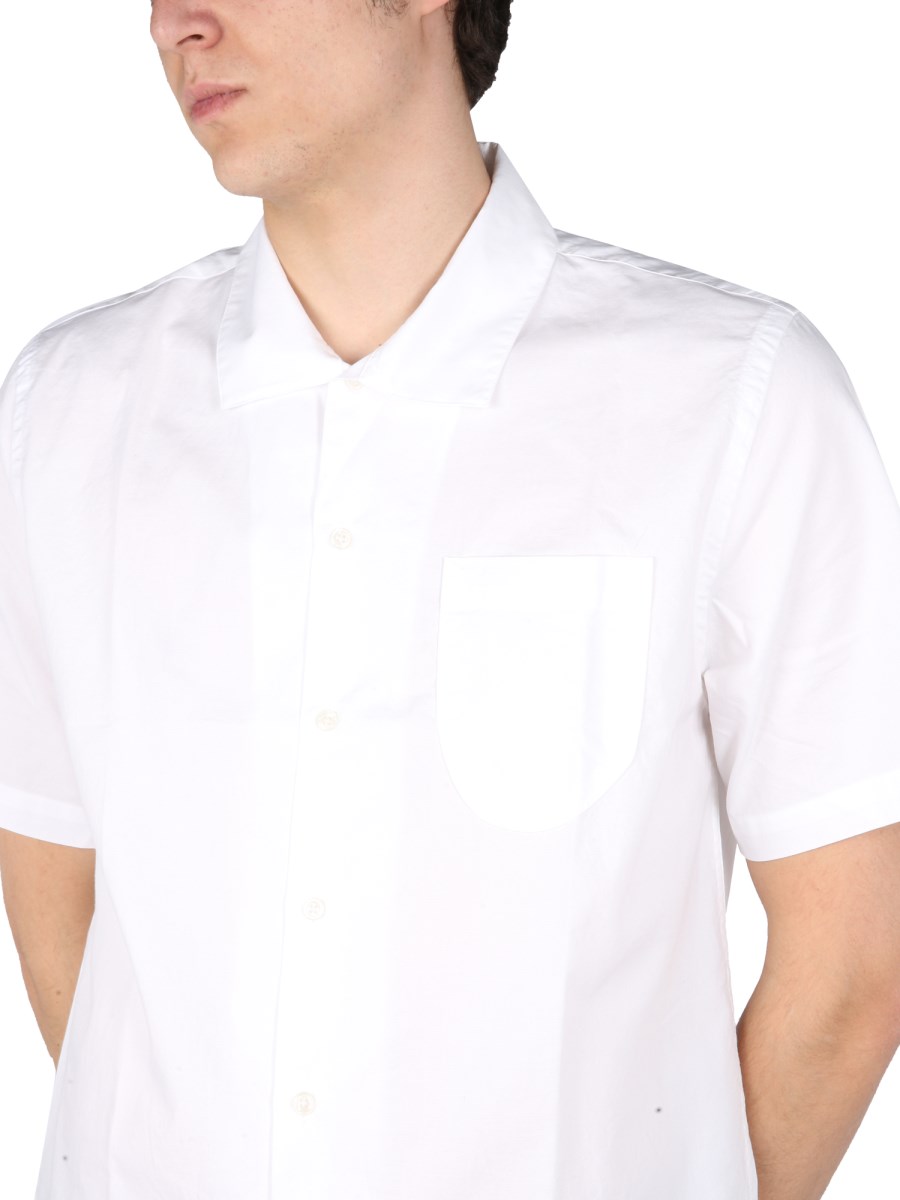 UNIVERSAL WORKS CAMICIA RELAXED FIT IN COTONE BIOLOGICO