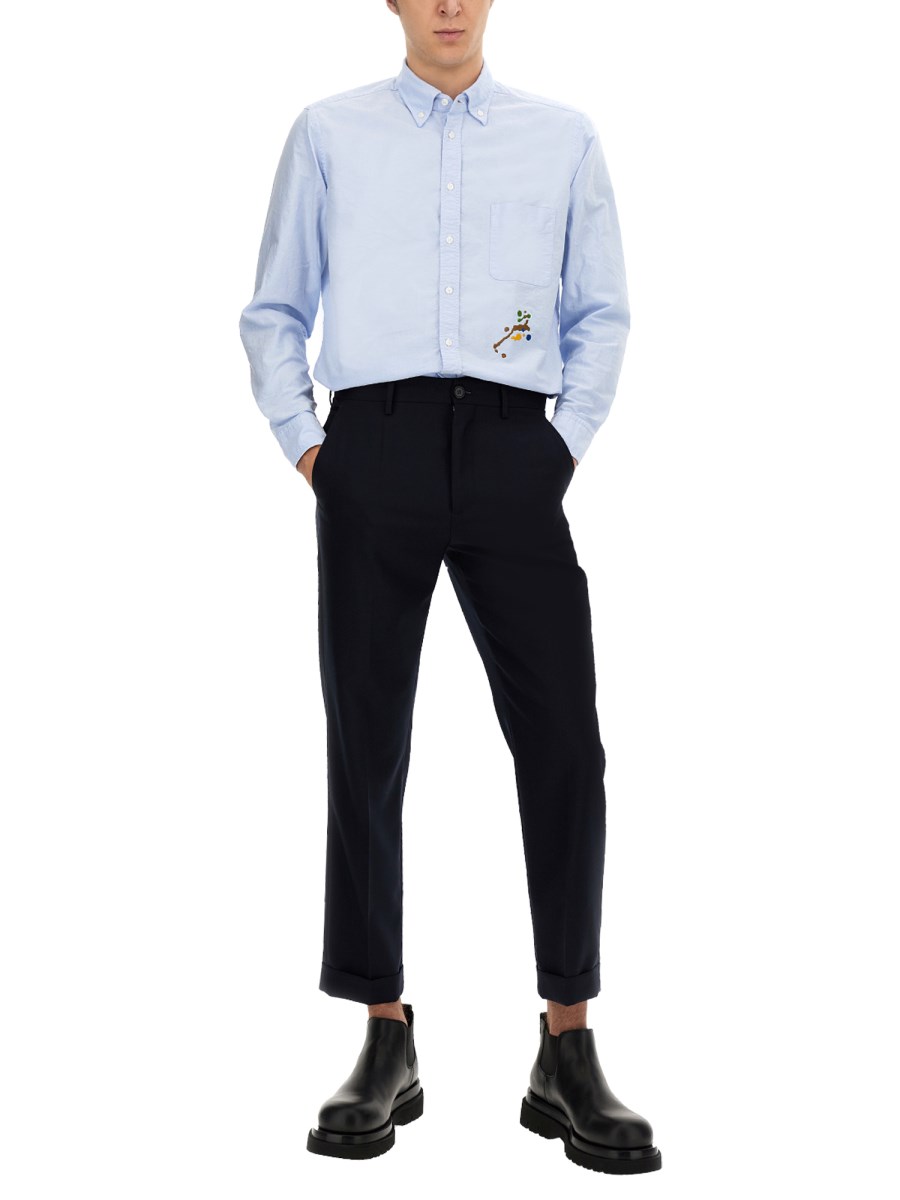 BARACUTA X MR. SLOWBOY CAMICIA SLOWBOY IN COTONE OXFORD