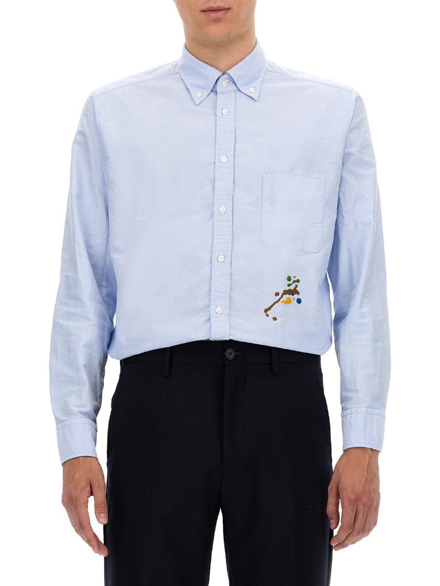 BARACUTA X MR. SLOWBOY CAMICIA SLOWBOY IN COTONE OXFORD